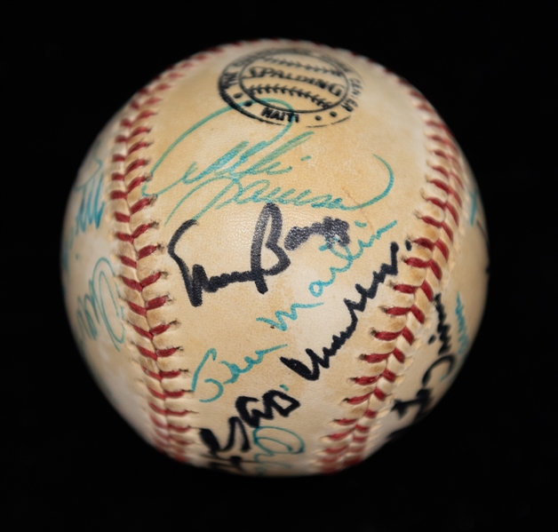 Hall of Famers & Stars Signed Baseball - 21 Total Signatures - w. Stan Musial - Full JSA Letter of Authenticity