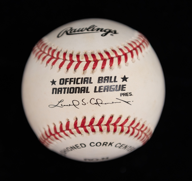 Lot of (2) Dual-Signed Baseballs w. Livan/Orlando Hernandez & Pettite/Rivera (JSA Auction Letter)