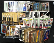 Mixed Sports Card Lot - Primarily Baseball - c. 1970s-1990s - w. (7) 1989 Fleer Ken Griffey Jr Rookie Cards