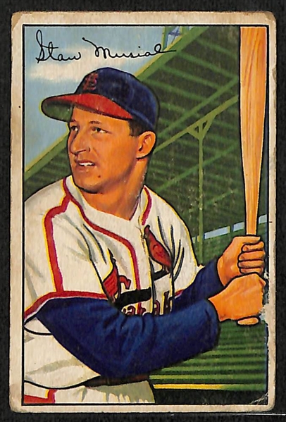 1952 Bowman Stan Musial #196