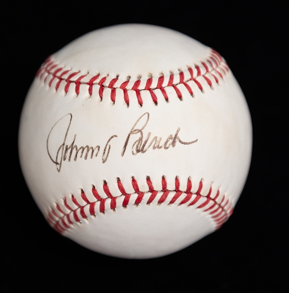 Johnny Bench Signed Baseball (JSA COA) - Official NL Rawlings Baseball