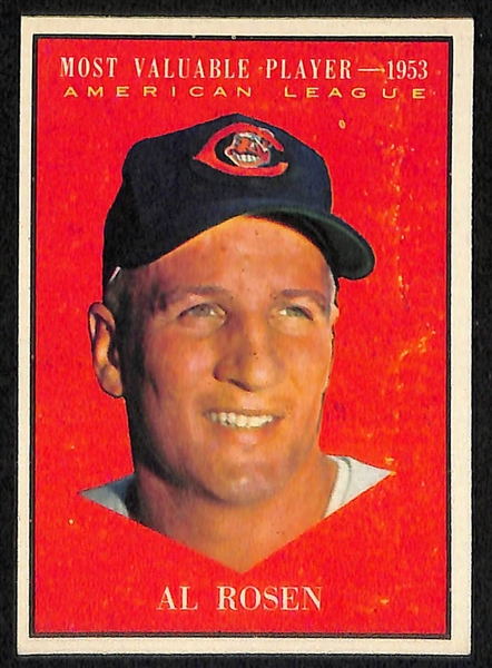 Lot of (60+) 1961 Topps Baseball Cards w. Stan Musial