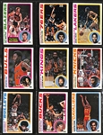 Lot of (3) Topps Basketball Sets - 1978/79 Complete, 1979/80 Complete, & 1981/82 Near Complete