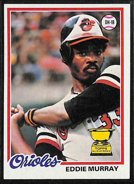  1978 Topps Baseball Card Complete Set of 726 Cards w. Eddie Murray