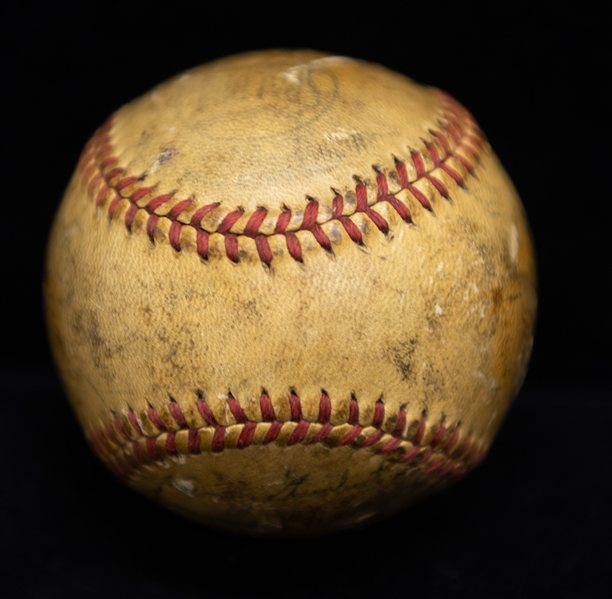 1944 Cincinnati Reds Signed Baseball - 20+ Signatures - w. Hans Lobert - JSA Auction Letter