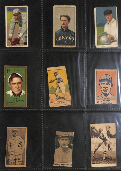 Lot of (36) 1909-1949 Baseball Cards w. 1935 Diamond Stars Bill Dickey