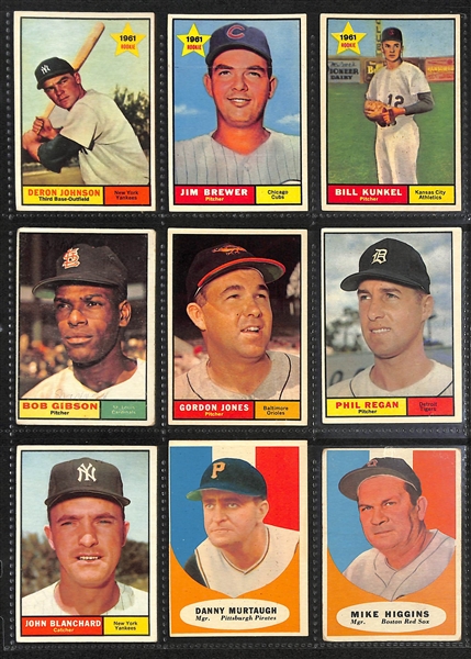 Lot of (250+) 1960-1969 Topps Baseball Cards w. 1960 Stan Musial