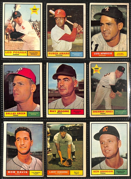 Lot of (250+) 1960-1969 Topps Baseball Cards w. 1960 Stan Musial