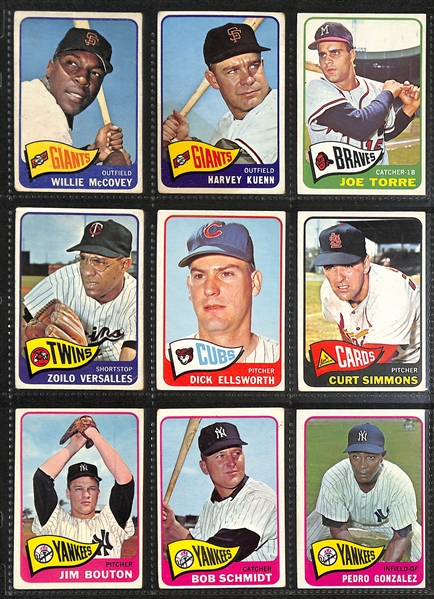 Lot of (250+) 1960-1969 Topps Baseball Cards w. 1960 Stan Musial