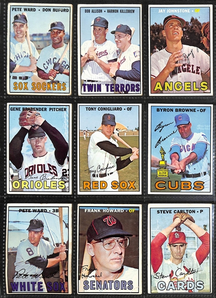 Lot of (250+) 1960-1969 Topps Baseball Cards w. 1960 Stan Musial