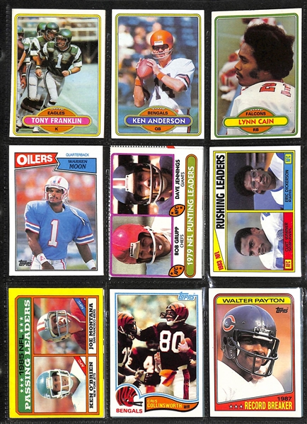 Lot of (45) 1948-1988 Football Cards (Multiple Manufacturers) w. 1973 Topps Franco Harris Rookie Card