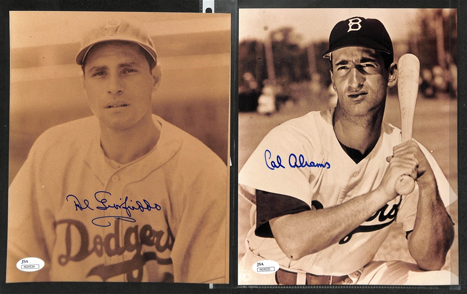 Lot of (15) Signed 8x10 Photos w. Nolan Ryan & Whitey Ford - JSA Auction Letter