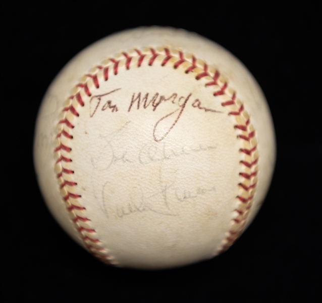 Lot of (2) Autographed Baseballs (Dodgers & 1973 Angels) w. Walt Alston - JSA Auction Letter