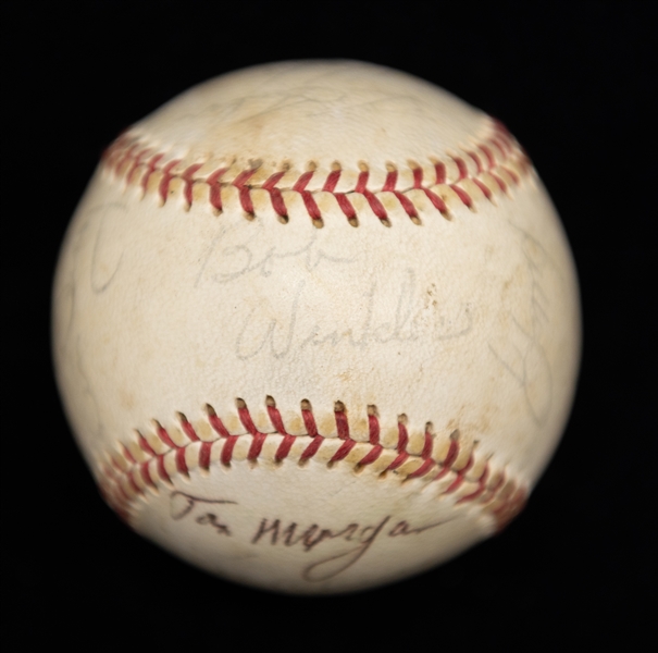 Lot of (2) Autographed Baseballs (Dodgers & 1973 Angels) w. Walt Alston - JSA Auction Letter