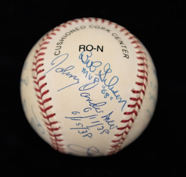 Lot of (3) Single & Multi-Signed Baseballs w. John Dowd, Tug McGraw, & Jim Bunning - JSA Auction Letter