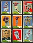 1960 Fleer Football Complete Set of 132 Cards w. Jack Kemp Rookie Card