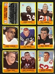 1967 Philadelphia Football Complete Set of 198 Cards w. Leroy Kelly Rookie Card