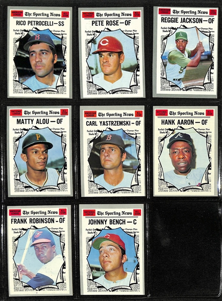 1970 Topps Baseball Complete Set of 720 Cards w. Thurman Munson Rookie Card