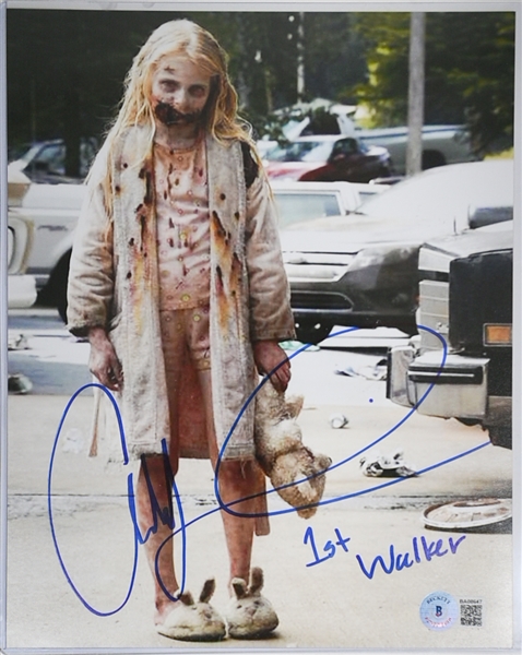 Lot of (5) Walking Dead Signed Items w. Norman Reedus (Daryl Dixon) Signed 14x12 Canvas & Jeffrey Dean Morgan (Negan) Signed 13x10 Photo - All Beckett or PSA/DBA COAs