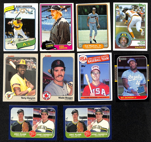 Lot of (129) 1957-1969 Topps Baseball Cards w. 1957 Whitey Herzog RC & (17) 1980-1990 Rookies w. R Henderson RC