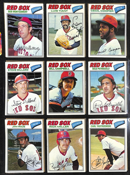    Lot of (600+) 1977 Topps Baseball Cards w. Andre Dawson Rookie Card