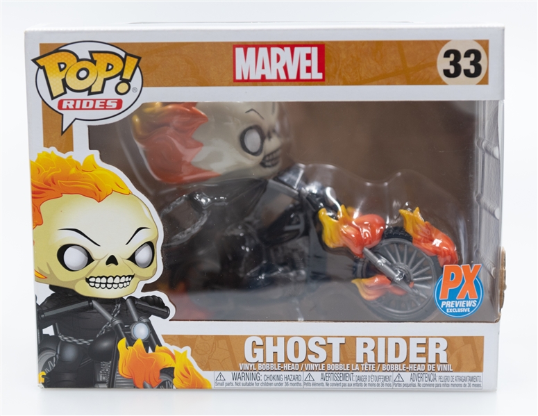 Joker Statue from Batman Black and White 2nd Edition, Iron Man Die-Cast Metal Funko Pop & Ghost Rider Funko Pop