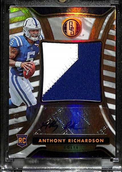 2023 Gold Standard Anthony Richardson Rookie Autograph Patch Card (#/49)