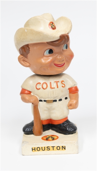 Early 1960s Houston Colt 45s Bobblehead w. Original Box