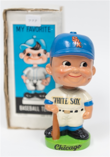 1962 Chicago White Sox Bobblehead with Original Box