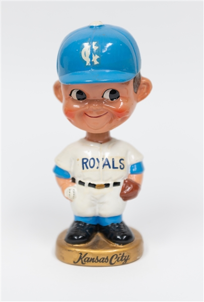 1969-1971 Kansas City Royals Bobblehead with Original Box