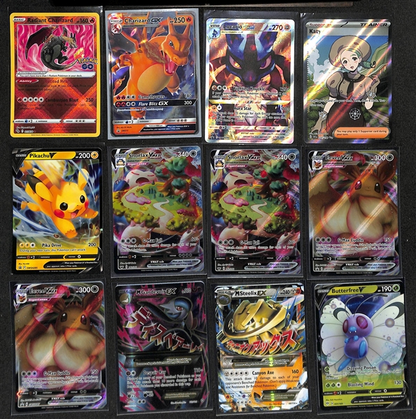 Lot of Over (275) Modern Pokemon Cards inc. Mostly Ultra Rares, Holos, and Reverse Holos