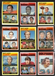 1972 Topps Football Complete Set (Series 1 & 2, Cards 1-263) w. Roger Staubach Rookie Card