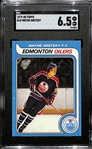 1979-80 Topps Wayne Gretzky #18 Rookie Card Graded SGC 6.5