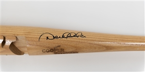 Derek Jeter Signed Custom Engraved Full Size Baseball Bat - JSA Auction Letter