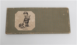 Early 1900s Baseball "The Mascot" Hankerchief w. Original Box (Unused & Still Folded in Box)