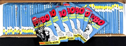 Lot of (55) 1981 Fleer Heres Bo Trading Card Unopened Packs