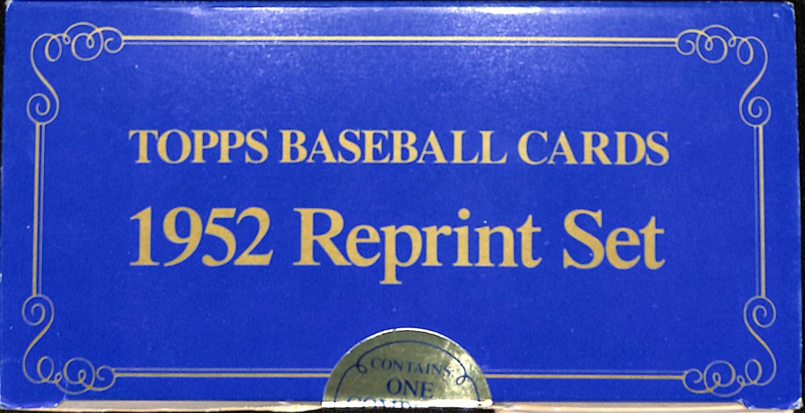  Lot of (3) 1952 Topps Reprint Sets in Original Boxes - Sealed