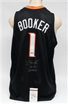Devin Booker Signed Phoenix Suns Style Jersey (JSA COA) w. "70 Pts! 3/24/17 Inscription"