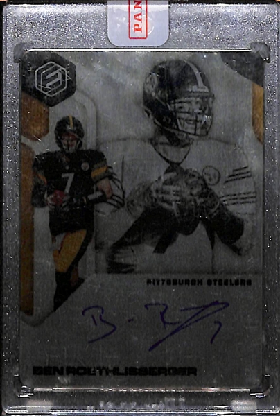 2019 Elements Ben Roethlisberger Autograph (#/15)