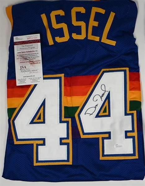 Lot of (3) Signed Basketball Jerseys - Spencer Haywood (Sonics) & (2) Dan Issel (Nuggets) - All w. JSA COAs