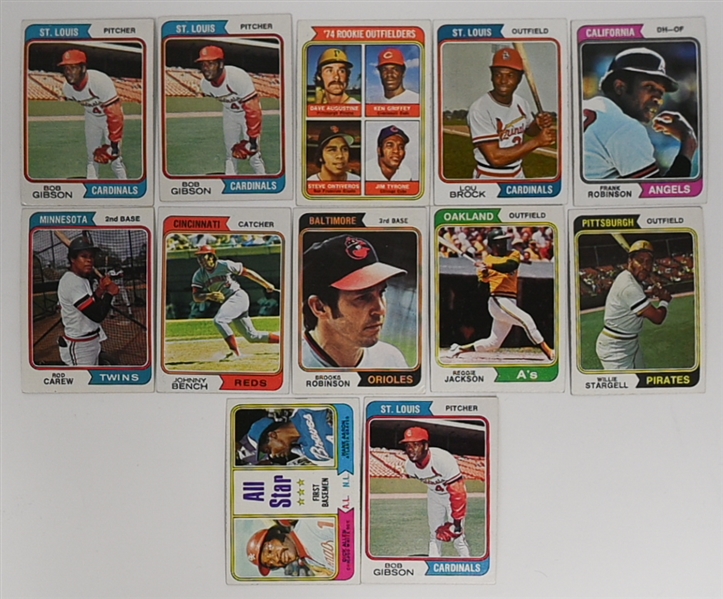    Lot of Approx (1500) 1974 Topps Baseball Cards w. Dave Winfield Rookie Card