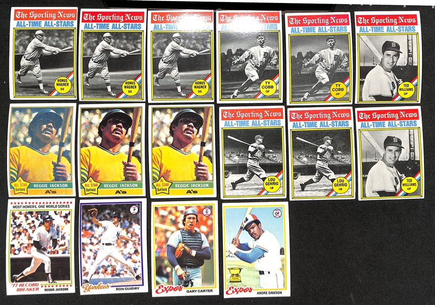    Lot of Approx (2000+) 1973-1978 Topps Baseball Cards w. (2) 1976 Dennis Eckersley Rookies & (2) Nolan Ryan Cards