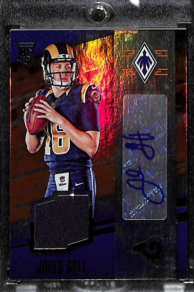 2016 Phoenix Jared Goff Rookie Patch Autograph Orange (#/25)