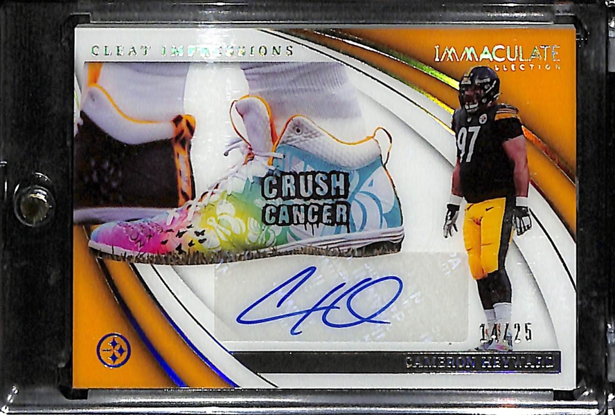 2022 Immaculate Cameron Heyward Cleat Impressions Autograph (#/25)