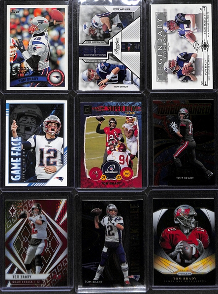 Lot of 90+ Tom Brady Cards Inc. Many Inserts & Some Early Career Cards!