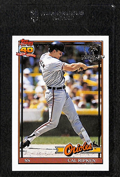 Lot of (200+) 1991 Topps Desert Shield Cards inc. Cal Ripken, Frank Thomas, Gary Sheffield, +