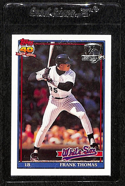 Lot of (200+) 1991 Topps Desert Shield Cards inc. Cal Ripken, Frank Thomas, Gary Sheffield, +