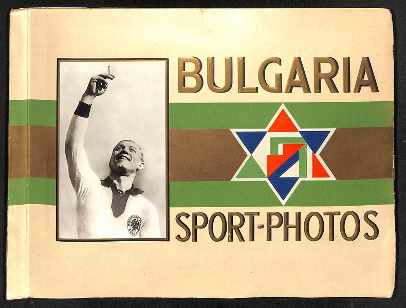 1932 Bulgaria Sport-Photos Complete Set (272 Cards!) w. Babe Ruth & Max Schmeling Card & Walter Hagen Card - Comes in the Original Binder and Cardboard Box!