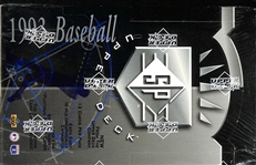 1993 Upper Deck SP Baseball Sealed Hobby Box (Possible Derek Jeter Rookies)