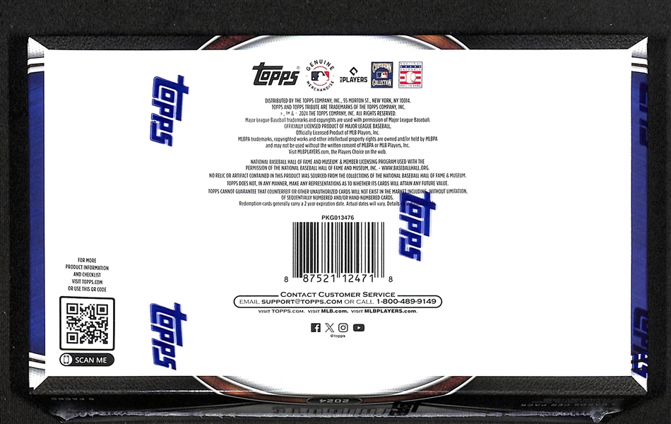 2024 Topps Tribute Baseball Sealed Hobby Box Including 6 Autographs or Relics